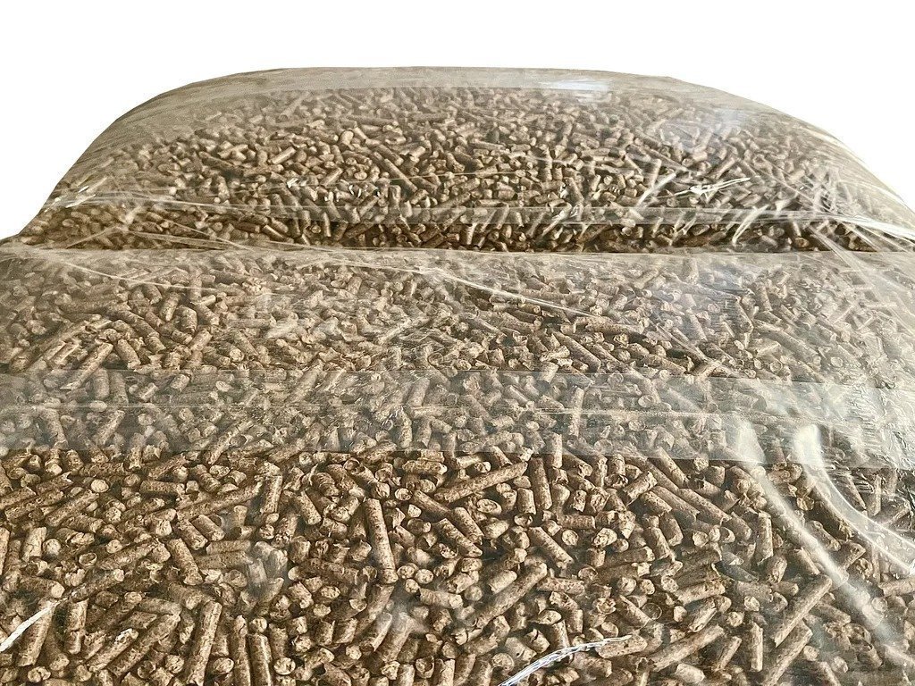 Eichenholzpellets 6 mm – 1020 kg (68 x 15 kg) – Premium Qualität – Bild 2